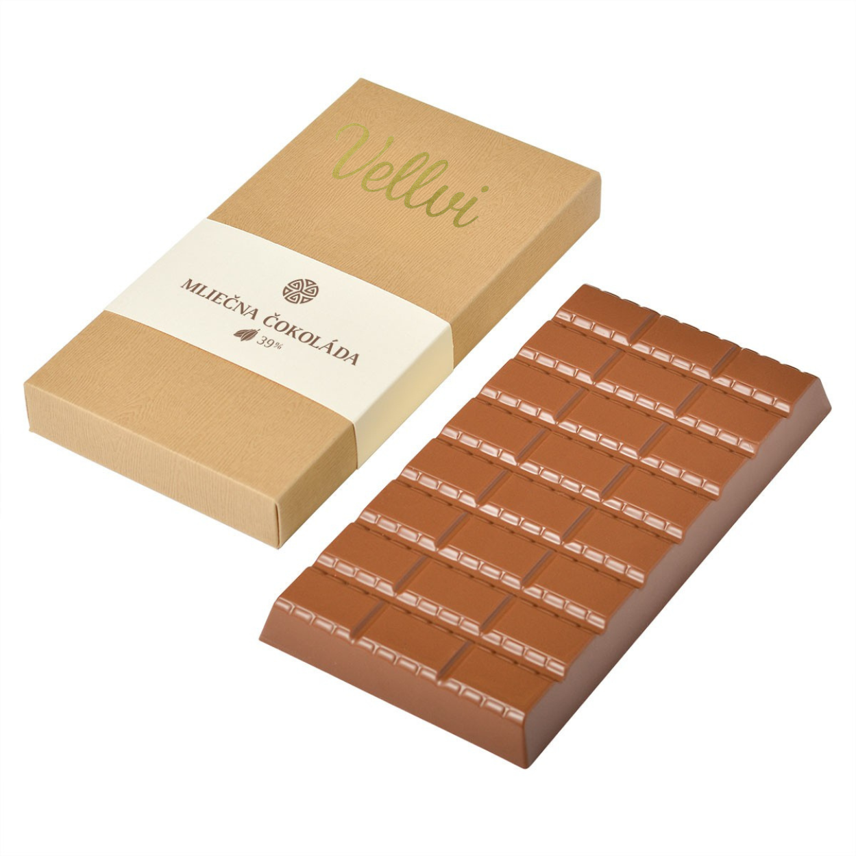 Czekolada w tabliczce ART (600g) mleczna 39%