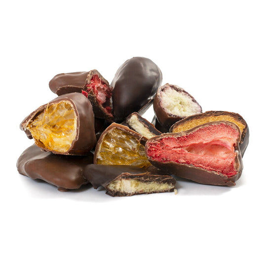 Suszone owoce w czekoladzie