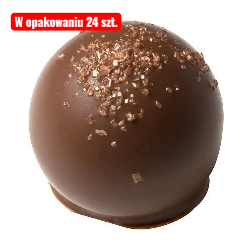 Luksusowe cukierki truflowe o smaku słonego karmelu