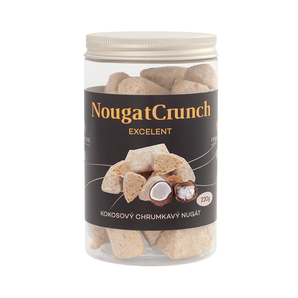 Chrupiący nugat kokosowy (220g)