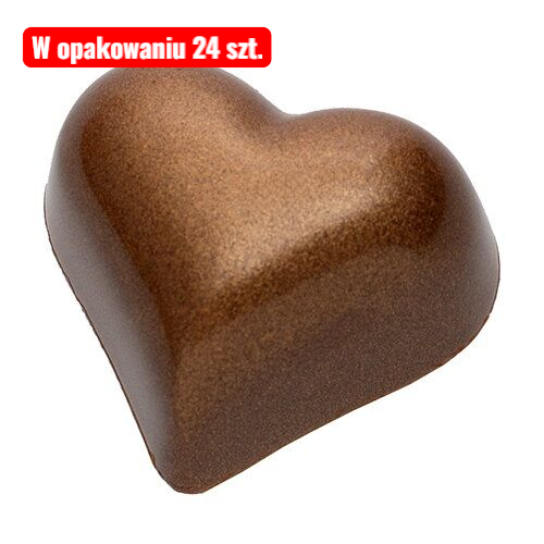 Luksusowe cukierki karmelowe Serce Ganache