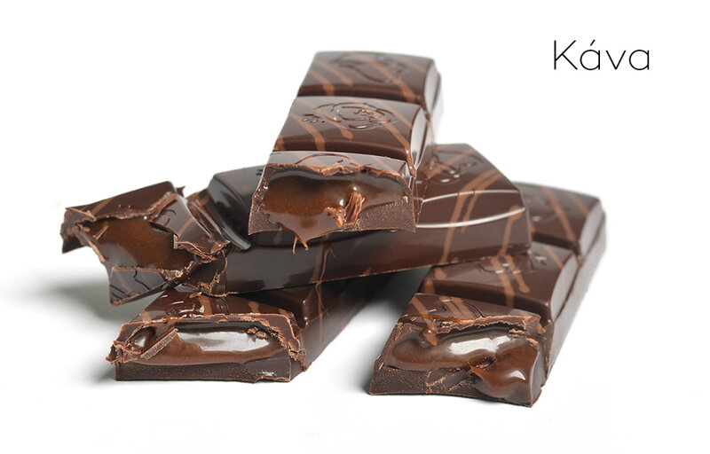 Batony czekoladowo-karmelowe Kawa (4x35g)