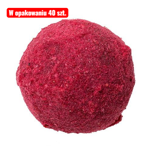 Luksusowe cukierki truflowe o smaku malinowym