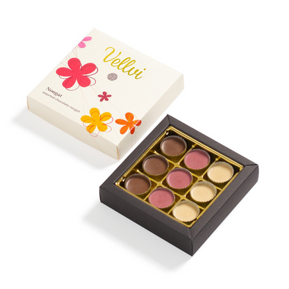 Bombonierka kwiat Nugat (80g)