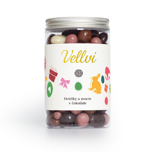 Drażetki MIX w mlecznej i gorzkiej czekoladzie (260g)