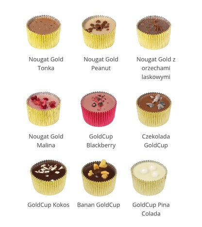 GoldCup 40 pudełko prezentowe (320g)