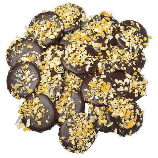 ChocoChips - Czekolada gorzka z pomarańczą (160g)