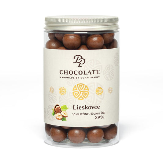 Drażetki - Orzechy laskowe w mlecznej czekoladzie (240g)