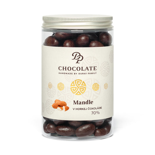 Drażetki-Migdały w gorzkiej czekoladzie (280g)