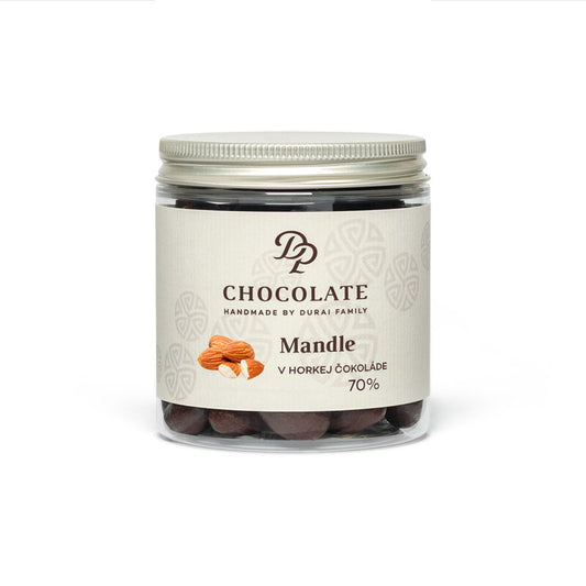 Drażetki - Migdały w gorzkiej czekoladzie (170g)