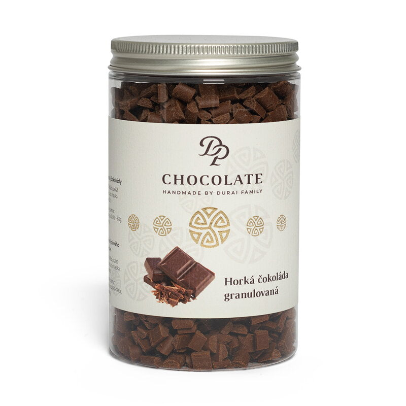 Gorzka czekolada w słoiku – idealna do gorącej czekolady (250g)