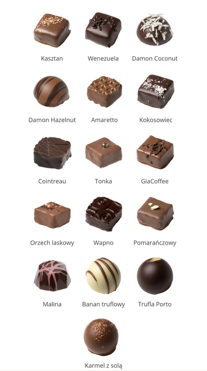 Luksusowa Bombonierka BERNY (160g)