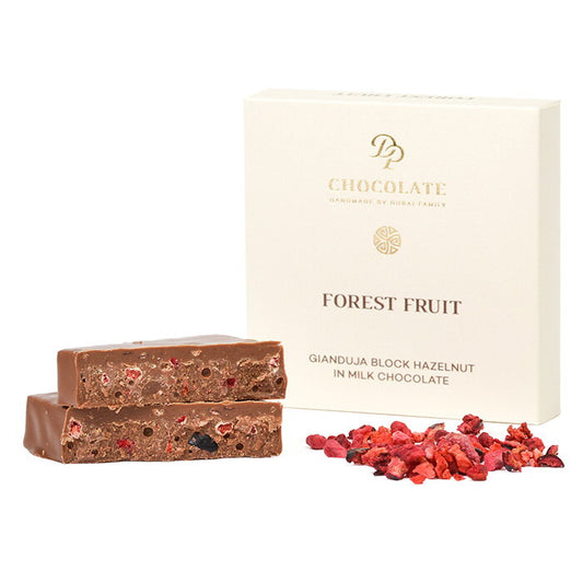 Gianduja Block Owoce leśne z orzechami laskowymi (30g)