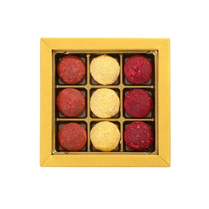 Luksusowa Bombonierka Trufli Owocowych 09 (90g)