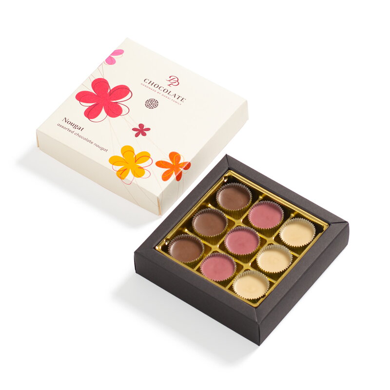 Bombonierka kwiat Nugat (80g)